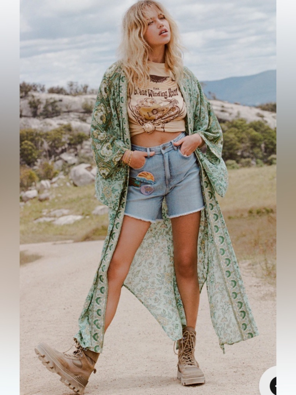 Spell & Outland Denim Shorts